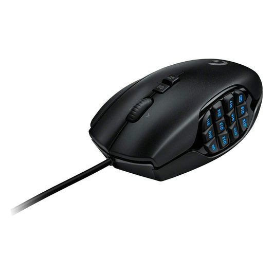 Logitech G600 MMO Gaming Mouse, RGB Backlit, 20 Programmable Buttons